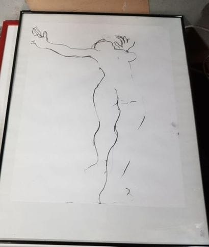 Deux étude de nu