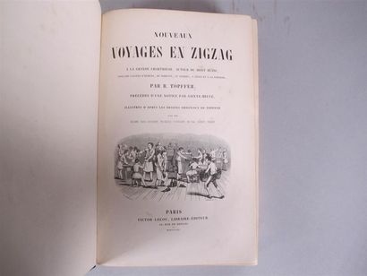 TOEPFFER (Rodolphe) : Nouveaux voyages en...
