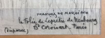 DE MARAIGUE François ? 

