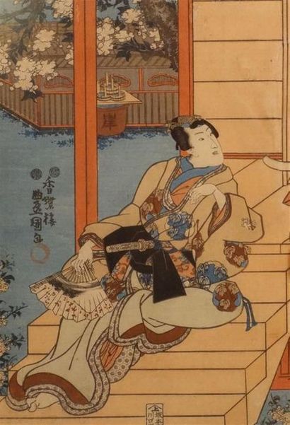 Deux estampes japonaises