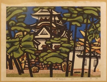 SAITO Kiyoshi (1907-1997). Deux estampes...