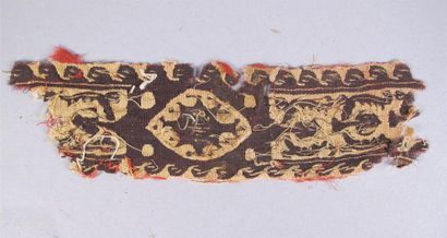 Ensemble de huit fragments de textiles C...