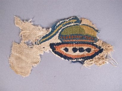 Ensemble de huit fragments de textiles C...