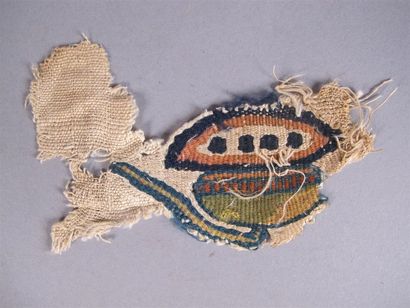 Ensemble de huit fragments de textiles C...