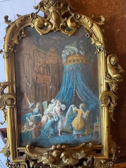 Ecole française du XIXème siècle dans le...