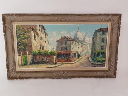 Ecole moderne du XXème siècle
Montmartre
Huile...