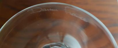 DAUM : partie de service composé de 13 verres...
