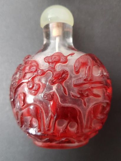 Ensemble de huit tabatières
Chine XIXè /...