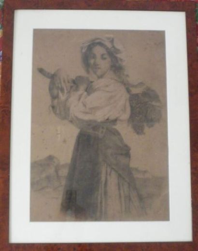 DUBOIS Marguerite (né en 1883)
Paysanne provençale
signée...