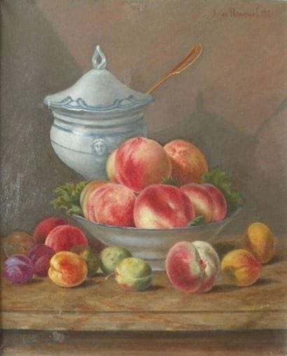 RAVENEL Jules (XIXème siècle)
Nature morte...