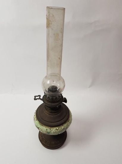 Une lampe à pétrole