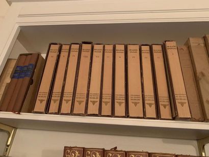 Ensemble d'ouvrages reliès : 
20 vols oeuvres...