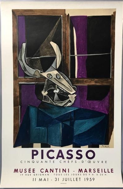 Picasso Musée Cantini Marseille 1959	PICASSO...