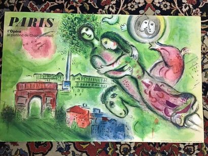 Le Plafond De L'Opéra 1965	CHAGALL MARC
Mourlot...