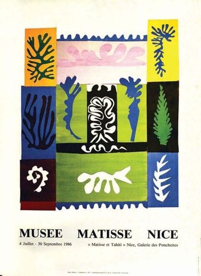 Lot de 3 Affiches vers 1950	MATISSE HENRI
Lot...