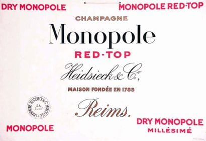 Champagne Monopole Red-Top Heidsieck & Cie...