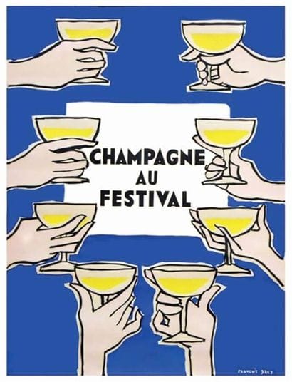 Chamapgne au Festival ( De Cannes ) vers...