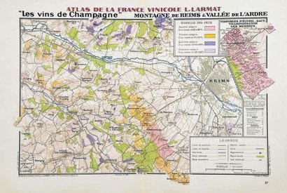 Montagne de Reims Les Vins de Champagne Atlas...