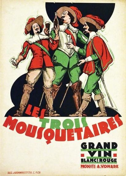 Les Trois Mousquetaires Grand Vin A. Vonarx...