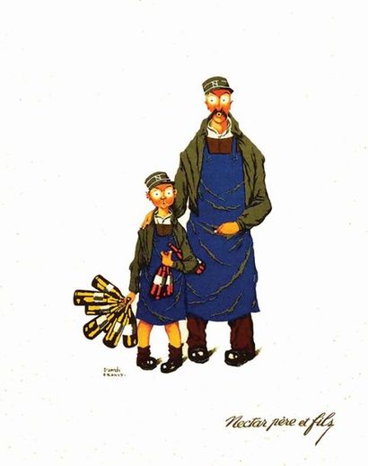 Nicolas Nectar & Glou Glou vers 1930	DRANSY...