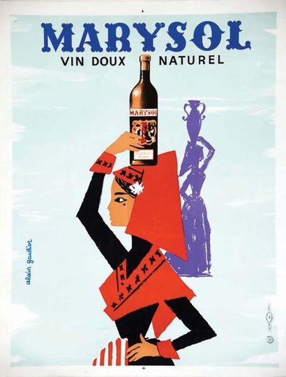 Marysol Vin Doux Naturel vers 1950	GAUTHIER...