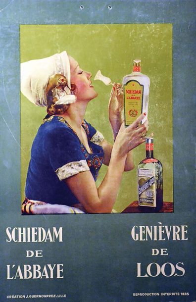 Schiedam De L'Abbaye Genièvre de Loos vers...
