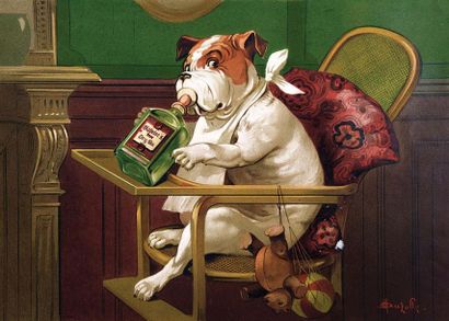 Old Peters'S Dry vers 1900	AUZOLLE
Affiche...