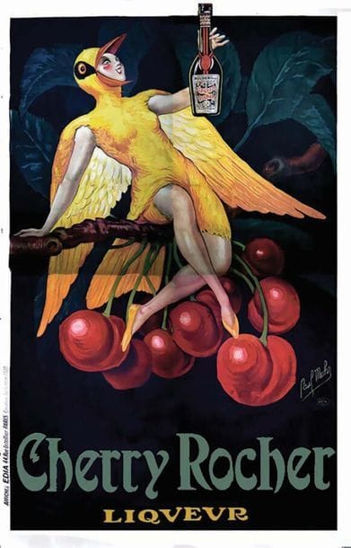 Cherry Rocher Liqueur - Rocher Frères - Maison...