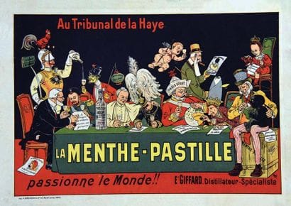 La Menthe Pastille Au Tribunal de La Haye...