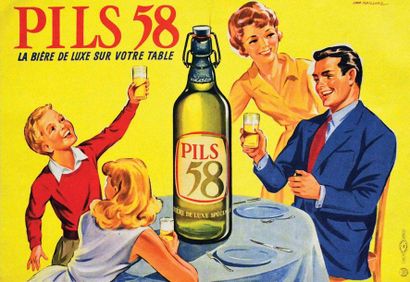 Pils 58 La Bière de Luxe sur votre table....
