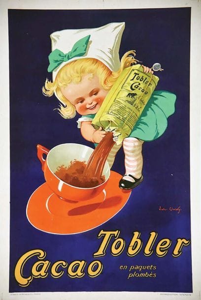 Tobler Cacao vers 1900 Berne	ONWY JOHN
Vercasson...