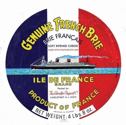 Ile de France Genuine French Brie.Brie Français...