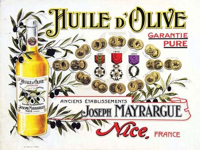 Huile D'Olive Joseph Mayargue vers 1900 Nice
Imbert...