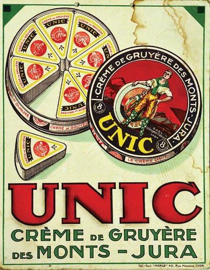 Unic Crème de Gruyère des Monts Jura vers...