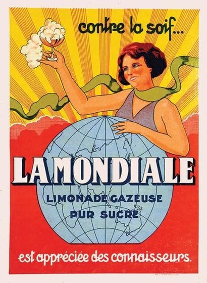 La Mondiale Limonade Gazeuse Pur Sucre est...