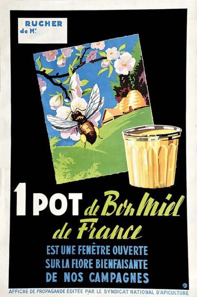 Bon Pot de Miel de France est une Fenêtre...