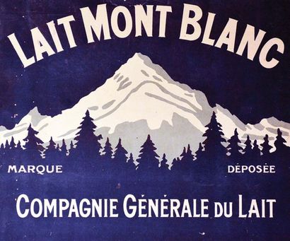 Lait Mont Blanc - Compagnie Générale du Lait...
