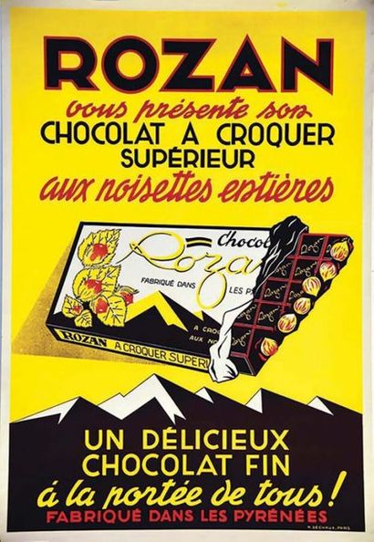 Chocolat Rozan Un déliceux Chocolat Fabriqué...
