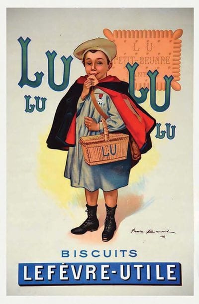 Lu Biscuits Lefèvre Utile 1897	BOUISSET FIRMIN...