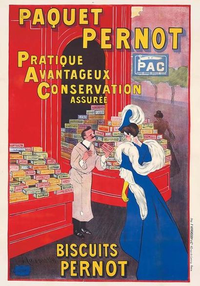 Paquet Pernot Biscuits Pernot 1905	CAPPIELLO...