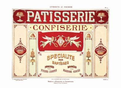 Patisserie - Confiserie -Modèles d'Enseignes...