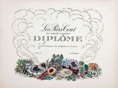 Les Purs Cents Diplôme pour L'Excellence...