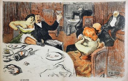 Le Souper vers 1890	IBELS H.G.
Affiche entoilée/...