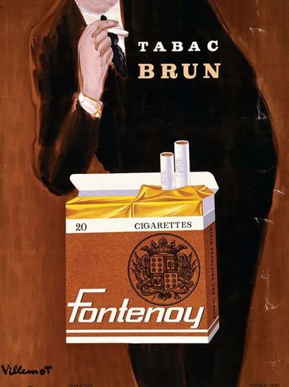 Fontenoy Tabac Brun vers 1950	VILLEMOT BERNARD
Création...