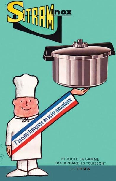 Sitram Inox ère Cocotte Française en acier...