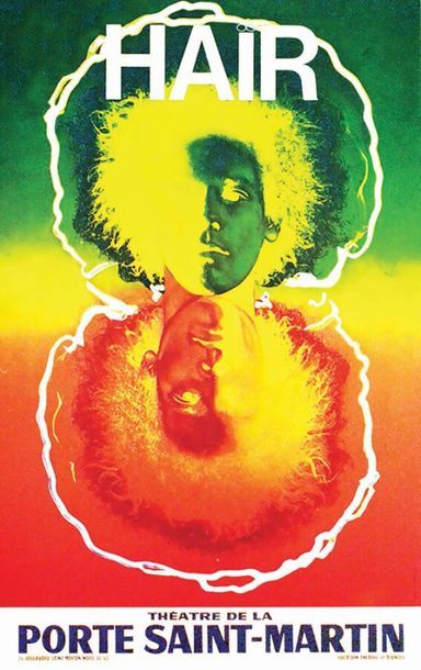 Hair - Théâtre de la Porte Saint Martin 1968
Saint...