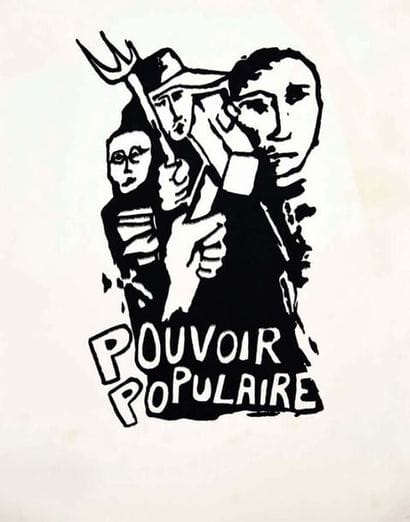 Pouvoir Populaire Mai 68 1968
Atelier Populaire...