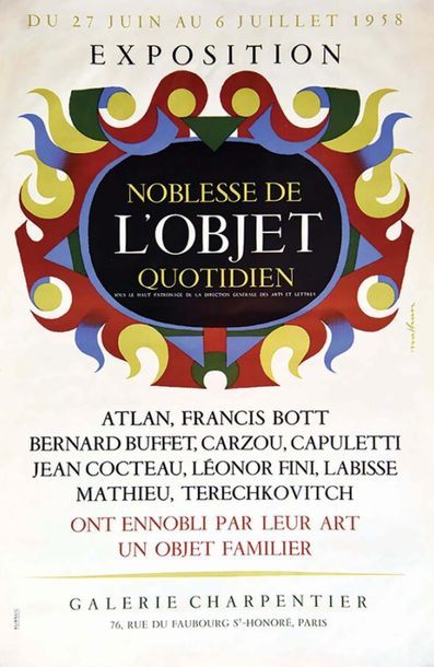 Noblesse de l'Objet Quotidien Galerie Charpentier...