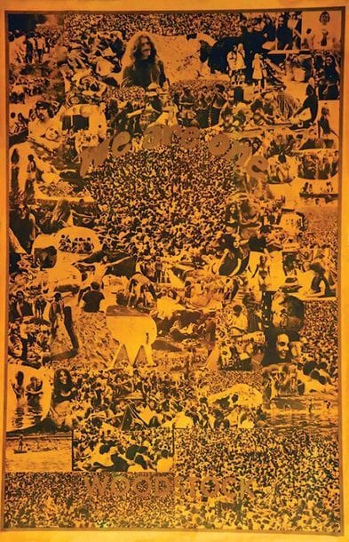Woodstock We are One 1969
Affiche entoilée/...