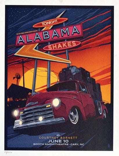 Tonight Alabama Shakeswith Courtney Barnett...